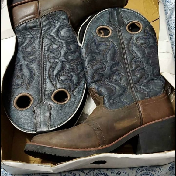 Laredo Cowboy Boots 9.5D - Picture 2 of 2